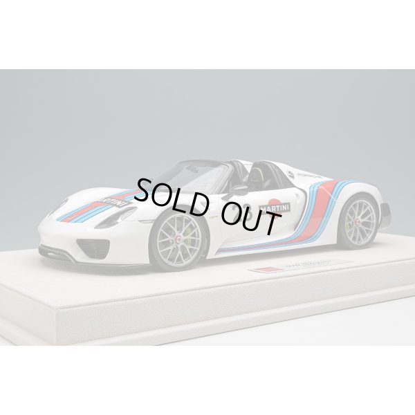画像2: EIDOLON 1/18 Porsche 918 Spyder Weissach package 2011 Martini stripe