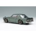 画像3: VISION 1/43 Nissan Skyline 2000GT-R (KPGC10) with Spoiler (NISSAN Works Wheel) Metallic Green (3)