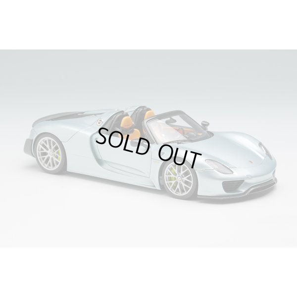画像5: EIDOLON COLLECTION 1/43 Porsche 918 Spyder Weissach Package 2011 Liquid Metal Chrome Blue Limited 120 pcs.
