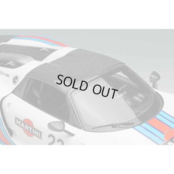 画像8: EIDOLON 1/18 Porsche 918 Spyder Weissach package 2011 Martini stripe