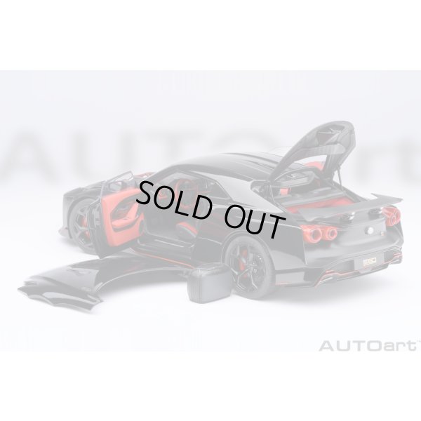 画像19: AUTOart 1/18 Nissan GT-R50 by Italdesign Black/Matte Black