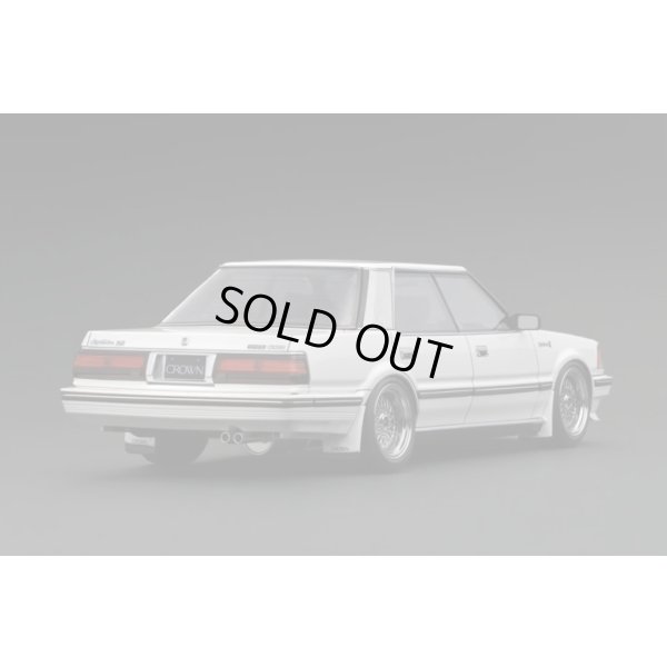 画像2: ignition model 1/18 Toyota Crown 2.8 Royal Saloon G (120) White/BBS RS Type 17-inch (Polished/Silver)