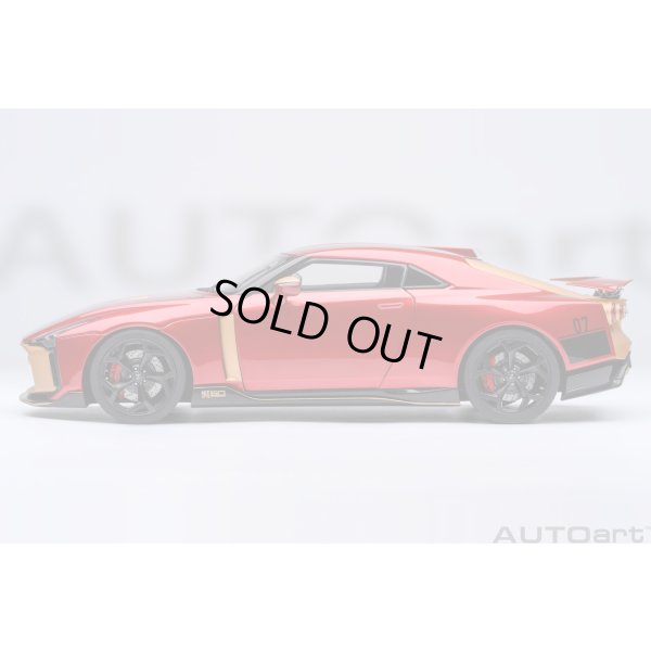 画像3: AUTOart 1/18 Nissan GT-R50 by Italdesign Metallic Red/Gold