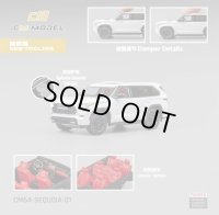 CM Model 1/64 Toyota Sequoia Pearl White