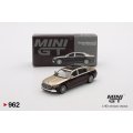 MINI GT 1/64 Mercedes-Maybach S680 Gold/Dark Red Metallic (RHD)