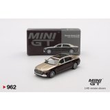 MINI GT 1/64 Mercedes-Maybach S680 Gold/Dark Red Metallic (RHD)