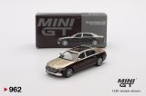 MINI GT 1/64 Mercedes-Maybach S680 Gold/Dark Red Metallic (RHD)