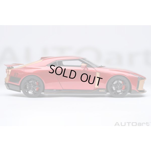 画像4: AUTOart 1/18 Nissan GT-R50 by Italdesign Metallic Red/Gold