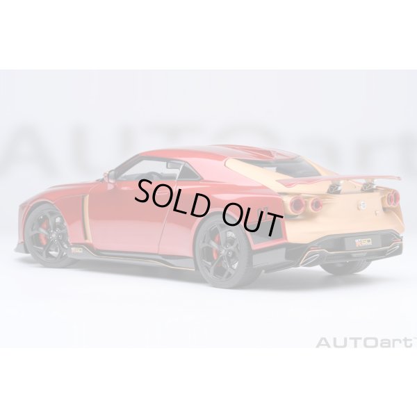 画像2: AUTOart 1/18 Nissan GT-R50 by Italdesign Metallic Red/Gold