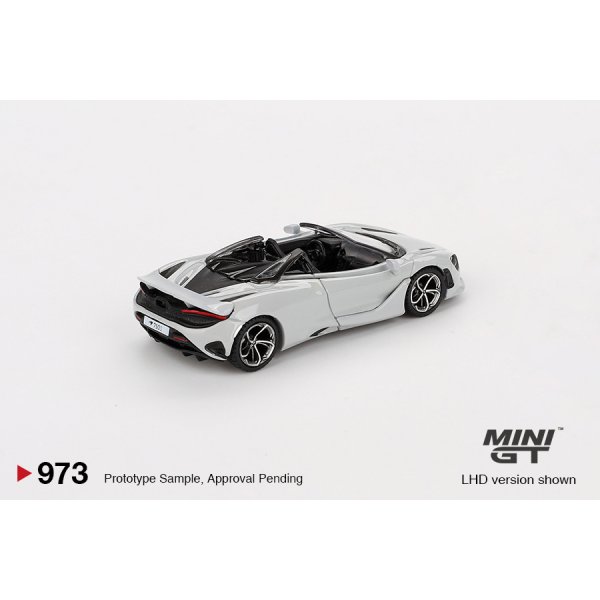 画像2: MINI GT 1/64 McLaren 750S Spider Cirrus Gray (RHD)