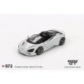 MINI GT 1/64 McLaren 750S Spider Cirrus Gray (LHD)