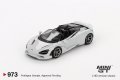 MINI GT 1/64 McLaren 750S Spider Cirrus Gray (LHD)