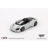 MINI GT 1/64 McLaren 750S Spider Cirrus Gray (LHD)