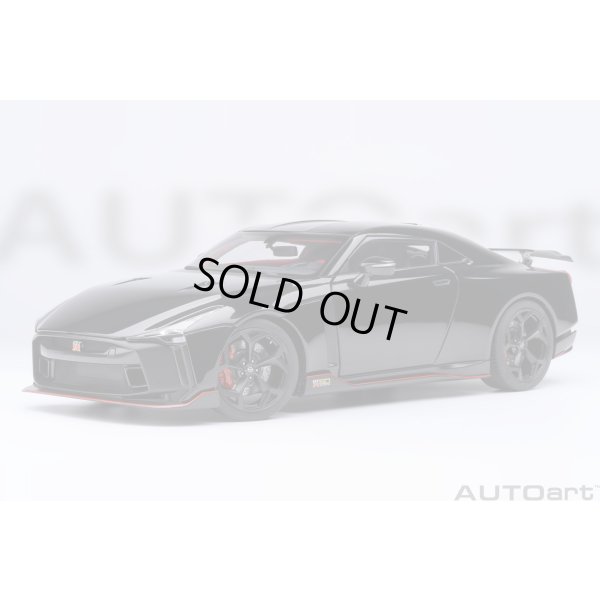 画像1: AUTOart 1/18 Nissan GT-R50 by Italdesign Black/Matte Black