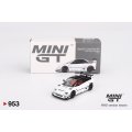 MINI GT 1/64 Mazda AZ-1 Liberty Walk LB40 2024 Tokyo Auto Salon White (RHD)