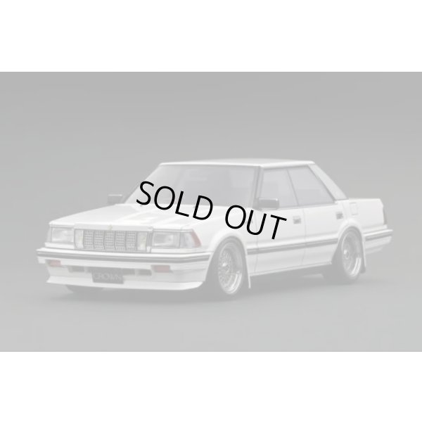 画像1: ignition model 1/18 Toyota Crown 2.8 Royal Saloon G (120) White/BBS RS Type 17-inch (Polished/Silver)