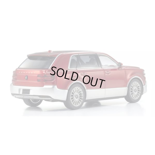 画像2: Kyosho Original 1/43 Toyota Century 紅蓮 (Red/Silver) with Fromage Interior