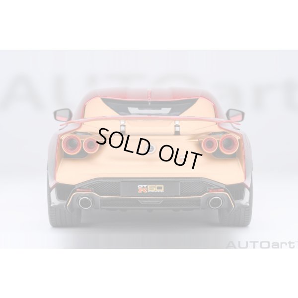 画像6: AUTOart 1/18 Nissan GT-R50 by Italdesign Metallic Red/Gold