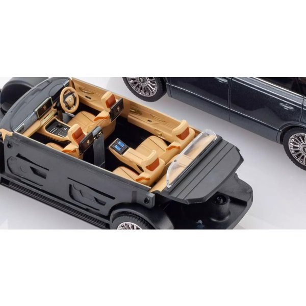 画像6: Kyosho Original 1/43 Toyota Century 黎明 単彩 (Gray) with Mid-Brown Interior