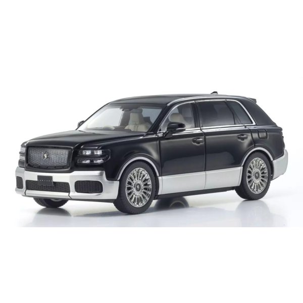 画像1: Kyosho Original 1/43 Toyota Century 麟鳳 (Black/Silver) with Fromage Interior