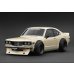 画像1: ignition model 1/18 Mazda Savanna (S124A) Semi-Works White/Watanabe Eight-Spoke 14-inch (Gunmetallic) wheels (1)
