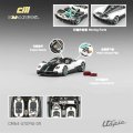 CM Model 1/64 Pagani Utopia Pearl White/Carbon