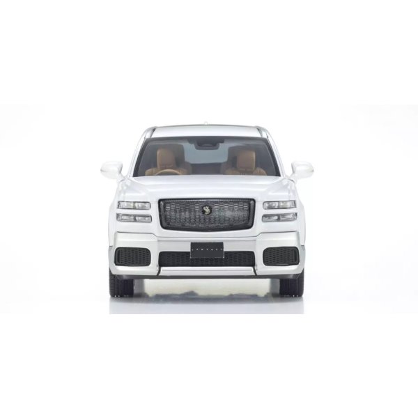 画像4: Kyosho Original 1/43 Toyota Century 白鶴 (White/Silver) with Mid-Brown Interior