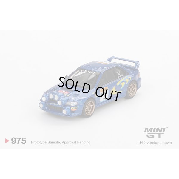 画像1: MINI GT 1/64 Subaru Impreza WRC98 1998 Monte Carlo Rally 3rd Place Winner #3 (LHD)