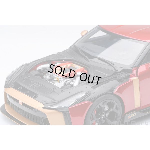 画像11: AUTOart 1/18 Nissan GT-R50 by Italdesign Metallic Red/Gold