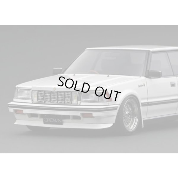 画像3: ignition model 1/18 Toyota Crown 2.8 Royal Saloon G (120) White/BBS RS Type 17-inch (Polished/Silver)
