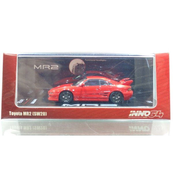 画像1: INNO Models 1/64 Toyota MR2 (SW20) Red