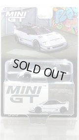 MINI GT 1/64 Mazda AZ-1 Liberty Walk LB40 2024 Tokyo Auto Salon White (RHD) [Blister Packaging]