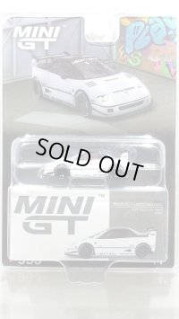 MINI GT 1/64 Mazda AZ-1 Liberty Walk LB40 2024 Tokyo Auto Salon White (RHD) [Blister Packaging]