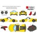 画像13: EIDOLON 1/43 Porsche 918 Spyder weissach package 2011 Grande Giallo Pearl Limited 35 pcs. (13)