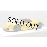 EIDOLON 1/43 Porsche 918 Spyder weissach package 2011 Grande Giallo Pearl Limited 35 pcs.