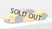 EIDOLON 1/43 Porsche 918 Spyder weissach package 2011 Grande Giallo Pearl Limited 35 pcs.