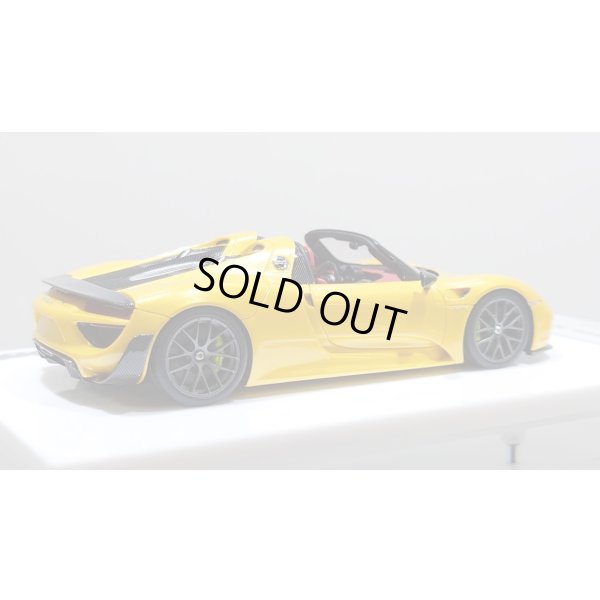 画像7: EIDOLON 1/43 Porsche 918 Spyder weissach package 2011 Grande Giallo Pearl Limited 35 pcs.