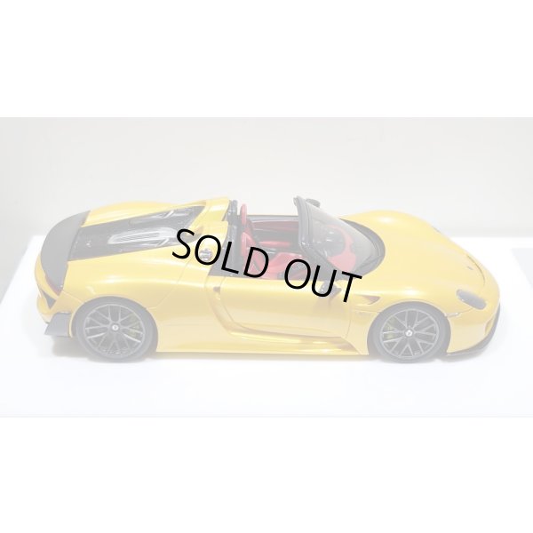 画像8: EIDOLON 1/43 Porsche 918 Spyder weissach package 2011 Grande Giallo Pearl Limited 35 pcs.
