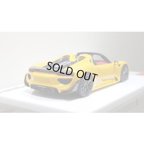 画像10: EIDOLON 1/43 Porsche 918 Spyder weissach package 2011 Grande Giallo Pearl Limited 35 pcs.