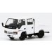 画像1: MODEL1 1/64 Isuzu Elf (NHR) Double Cab Light Truck White (LHD) (1)