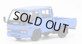 MODEL1 1/64 Isuzu Elf (NHR) Double Cab Light Truck Blue (LHD)