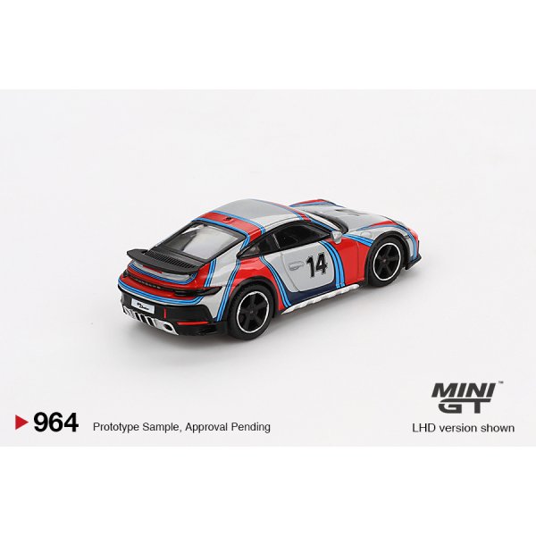 画像3: MINI GT 1/64 Porsche 911 Dakar "Rally 1974" Ice Gray Metallic (RHD)