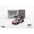 MINI GT 1/64 Porsche 911 Dakar "Rally 1974" Ice Gray Metallic (RHD)
