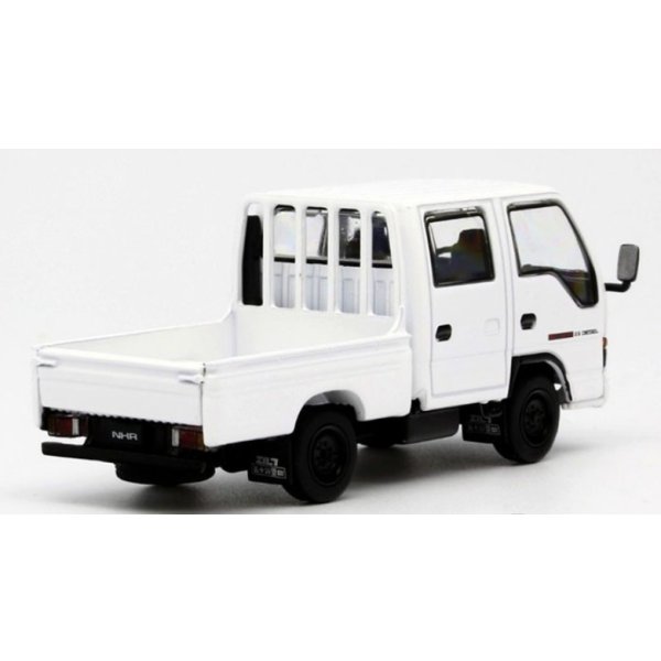 画像2: MODEL1 1/64 Isuzu Elf (NHR) Double Cab Light Truck White (LHD)