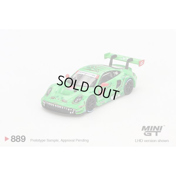 画像1: MINI GT 1/64 Porsche 911 GT3R AO Racing "Lexi" 2024 IMSA Daytona 24H Class 2nd Place #77 M. Christensen/L. Heinrich/S. Priaulx