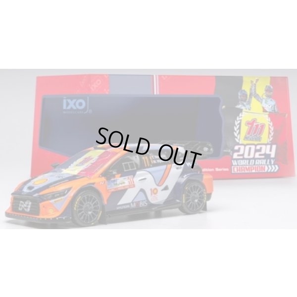 画像1: ixo 1/43 Hyundai i20 N Rally 1 2024 Rally Japan #11 Thierry Neuville/Martin Videga World Champion Edition