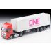 画像1: TOMYTEC 1/64 Limited Vintage NEO Hino Profia 40ft Marine Container Trailer (東邦車輛TC36H1C34) Ocean Network Express Gray Container (1)