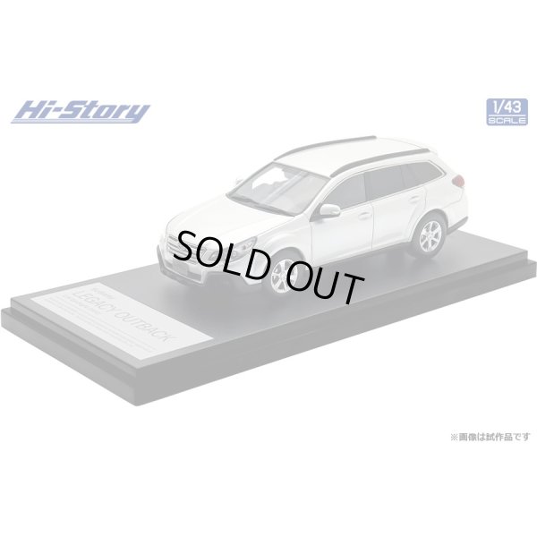 画像2: Hi Story 1/43 SUBARU LEGACY OUTBACK 2.5i EyeSight (2012) Satin White Pearl