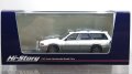 Hi Story 1/43 Mazda Capella Wagon FX (1994) Chastity White/Silent Silver Metallic