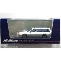 Hi Story 1/43 Mazda Capella Wagon FX (1994) Chastity White/Silent Silver Metallic